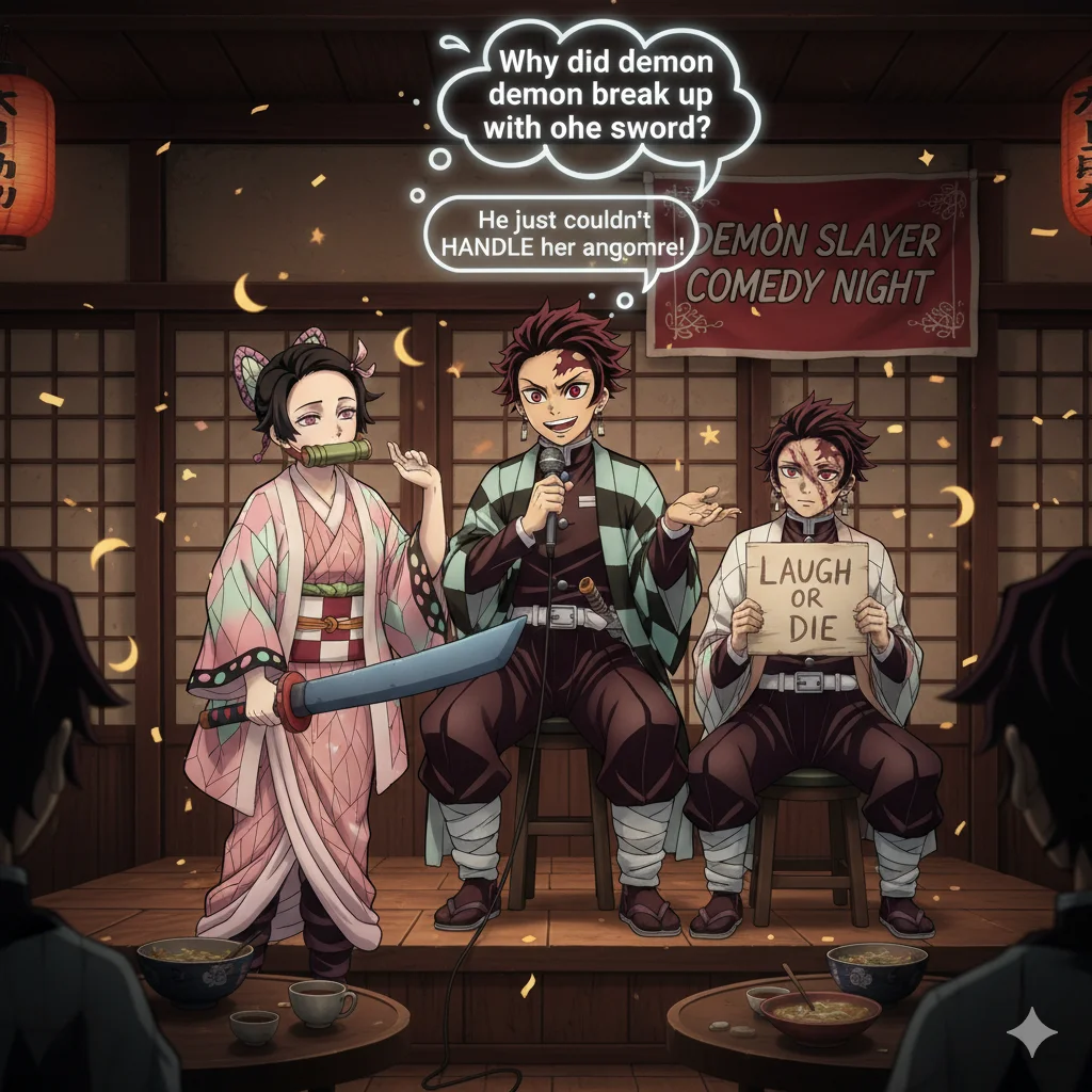 demon slayer jokes one liners