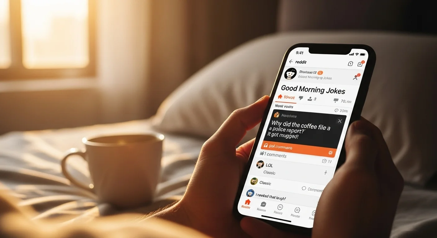 Good Morning Jokes Reddit