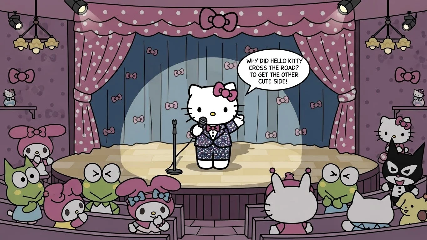 Hello Kitty Jokes One-Liners