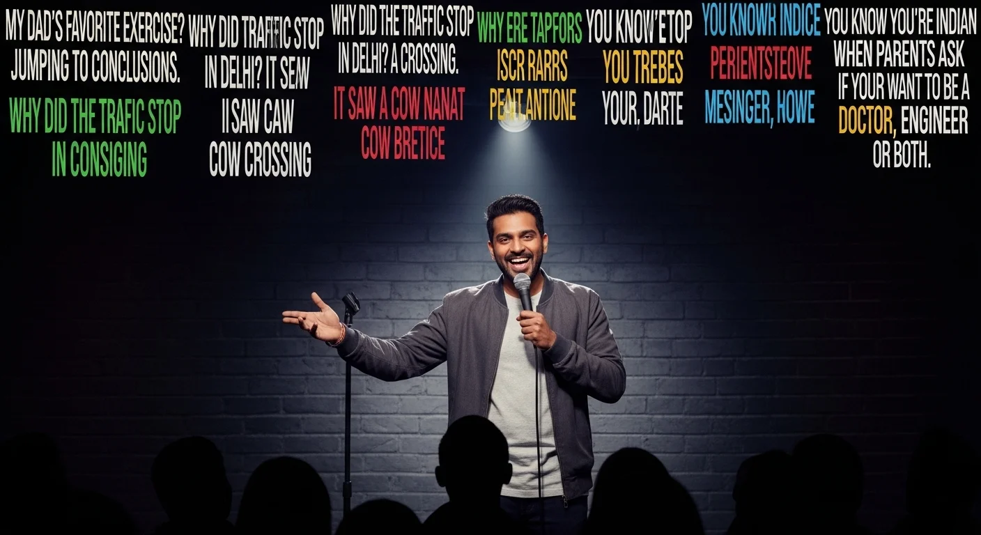 Indian Jokes One Liners in English