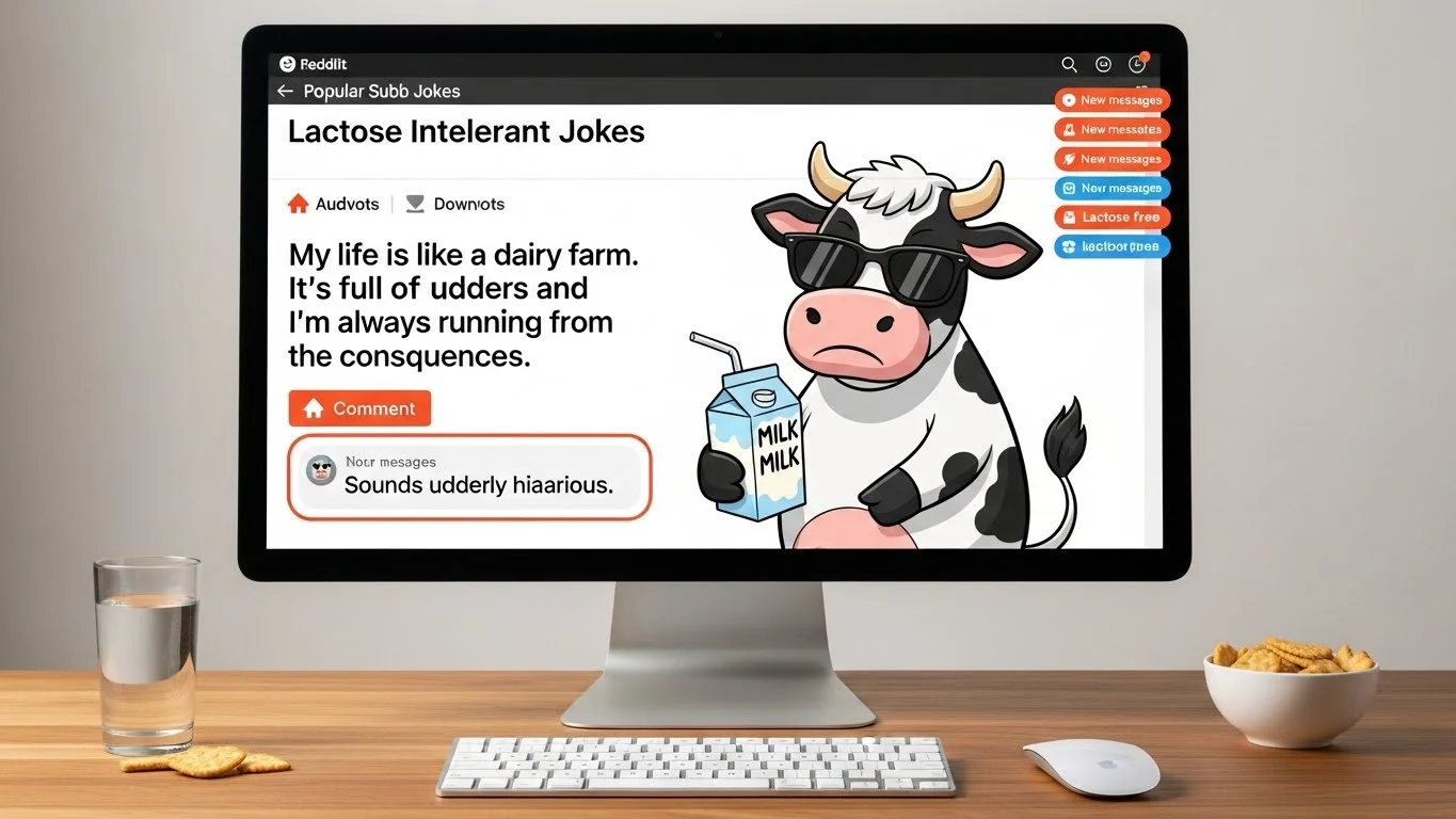 Lactose Intolerant Jokes Reddit