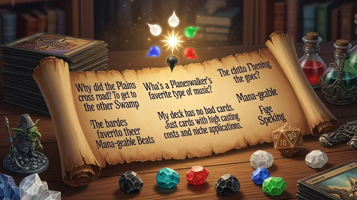 Magic The Gathering Jokes for Adults