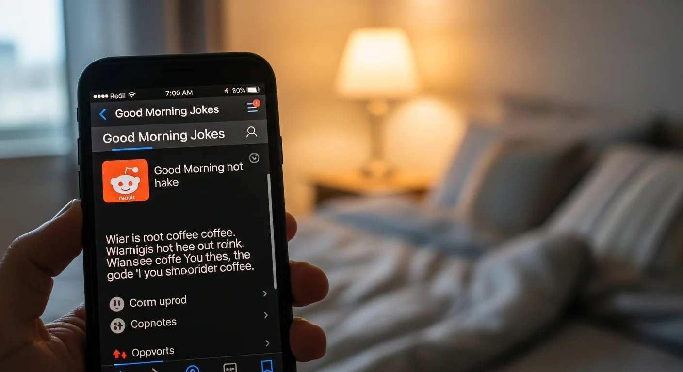 Short Good Morning Jokes for Adults