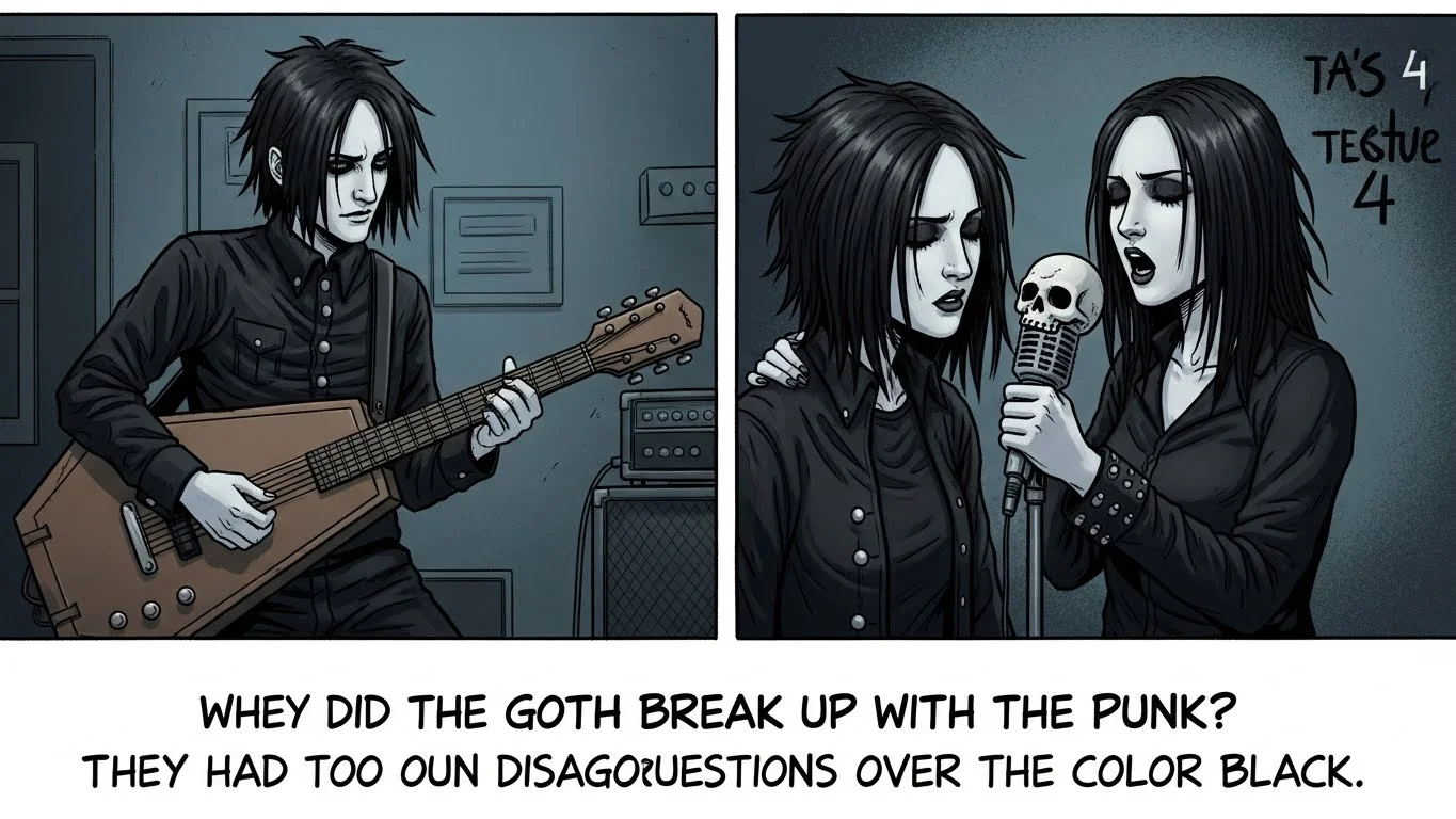 Short Goth Jokes