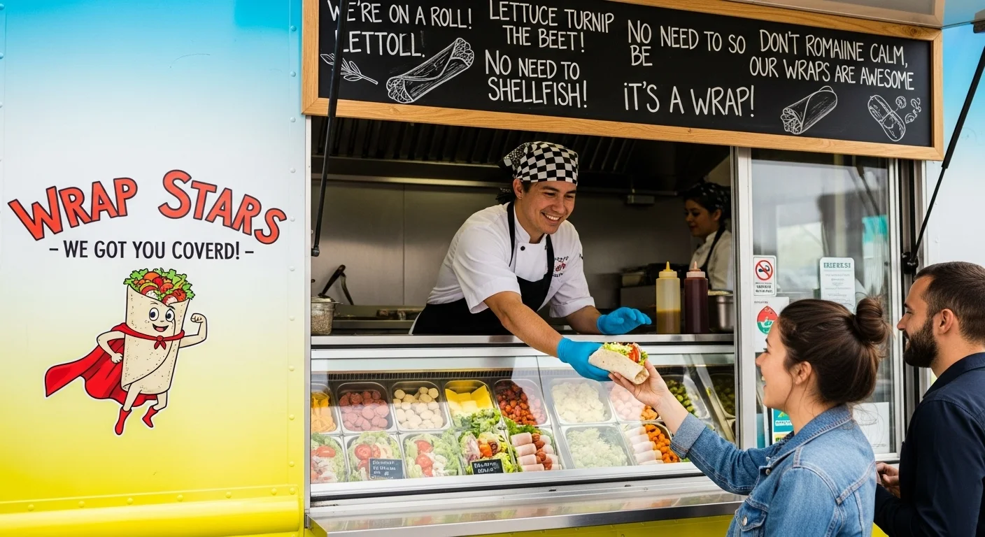 Wrap Puns One-Liners