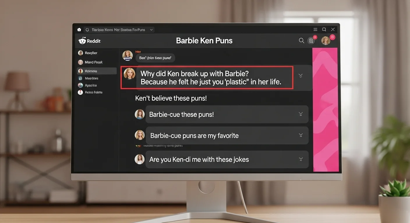 barbie ken puns reddit