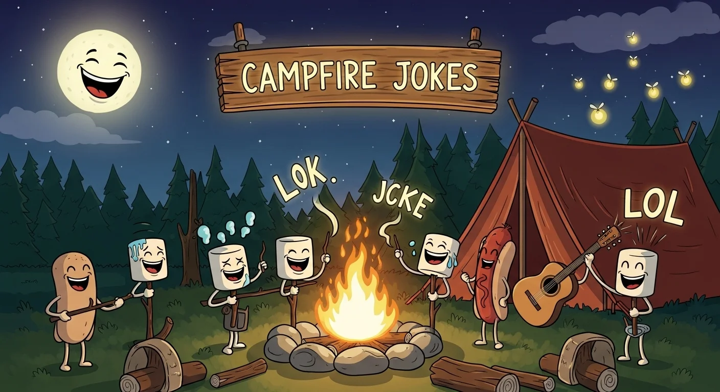 Knock Knock Jokes About Camping
