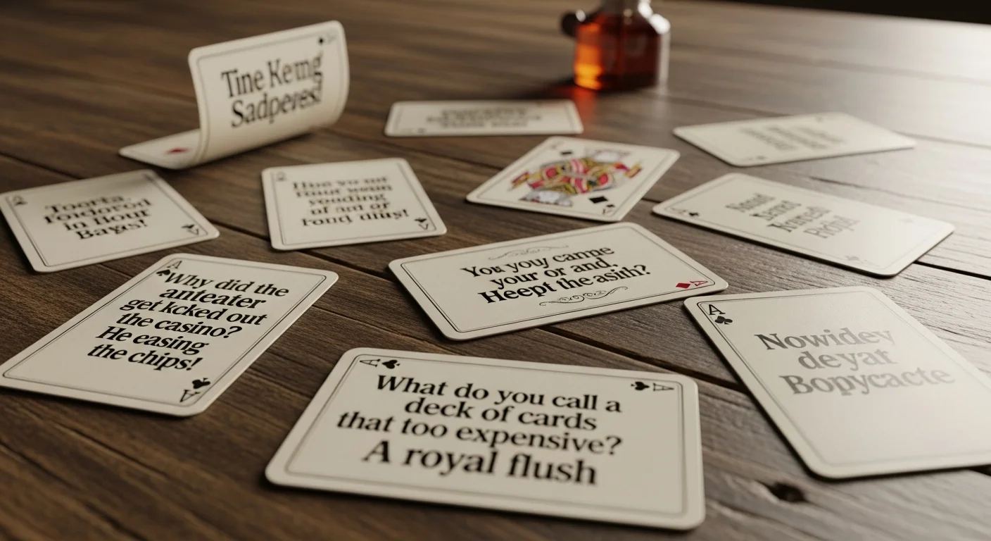 card jokes one liners