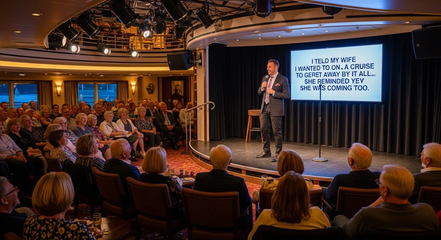 cruise line jokes one liners