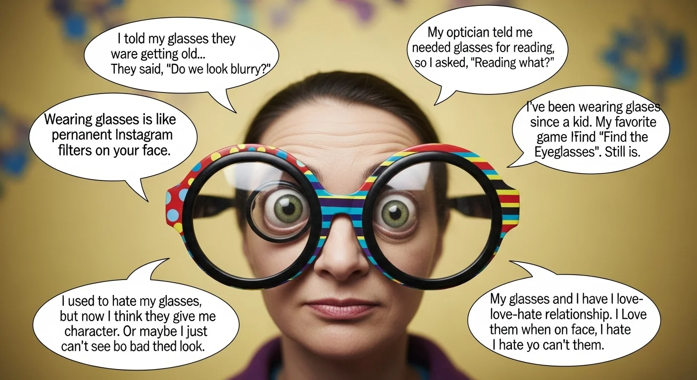 eyeglass jokes one liners