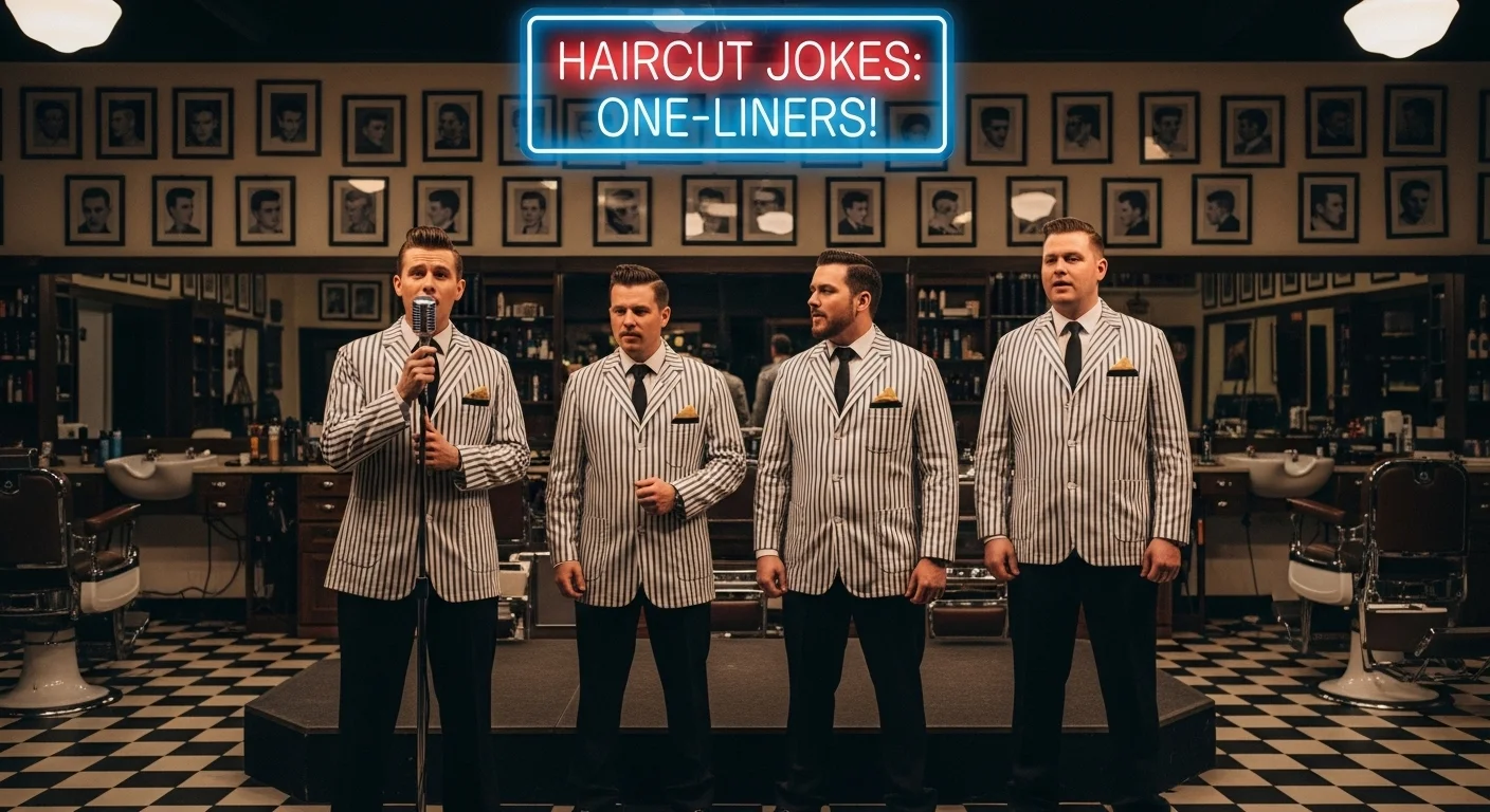 haircut jokes one liners