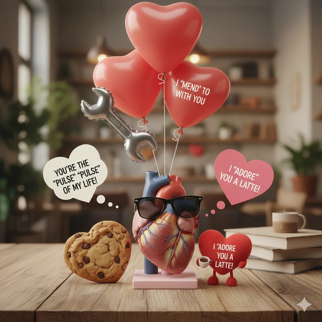 heart puns one liners