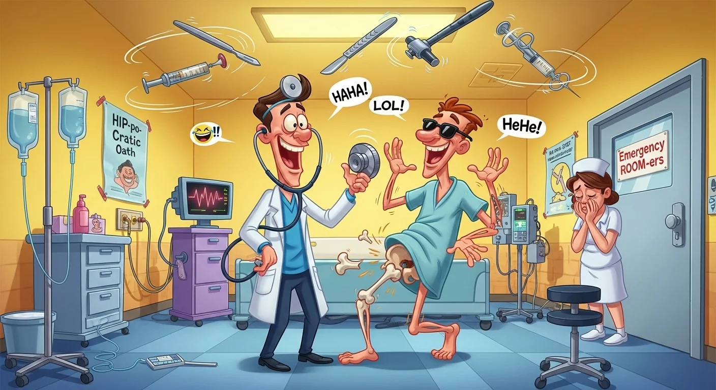 Short Broken Hip Jokes