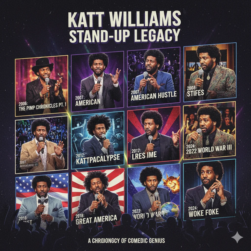 katt williams stand ups list