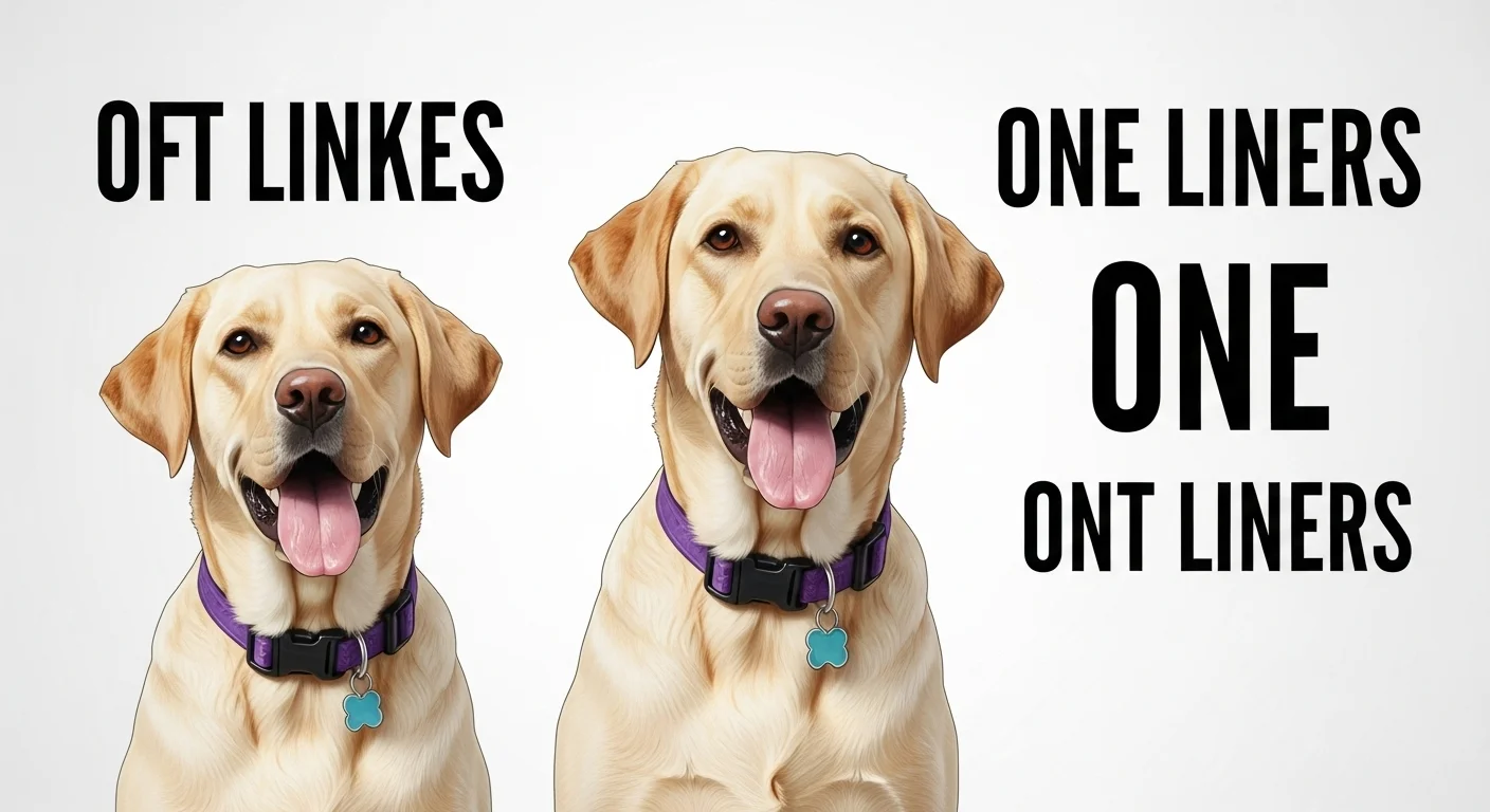 labrador jokes one liners