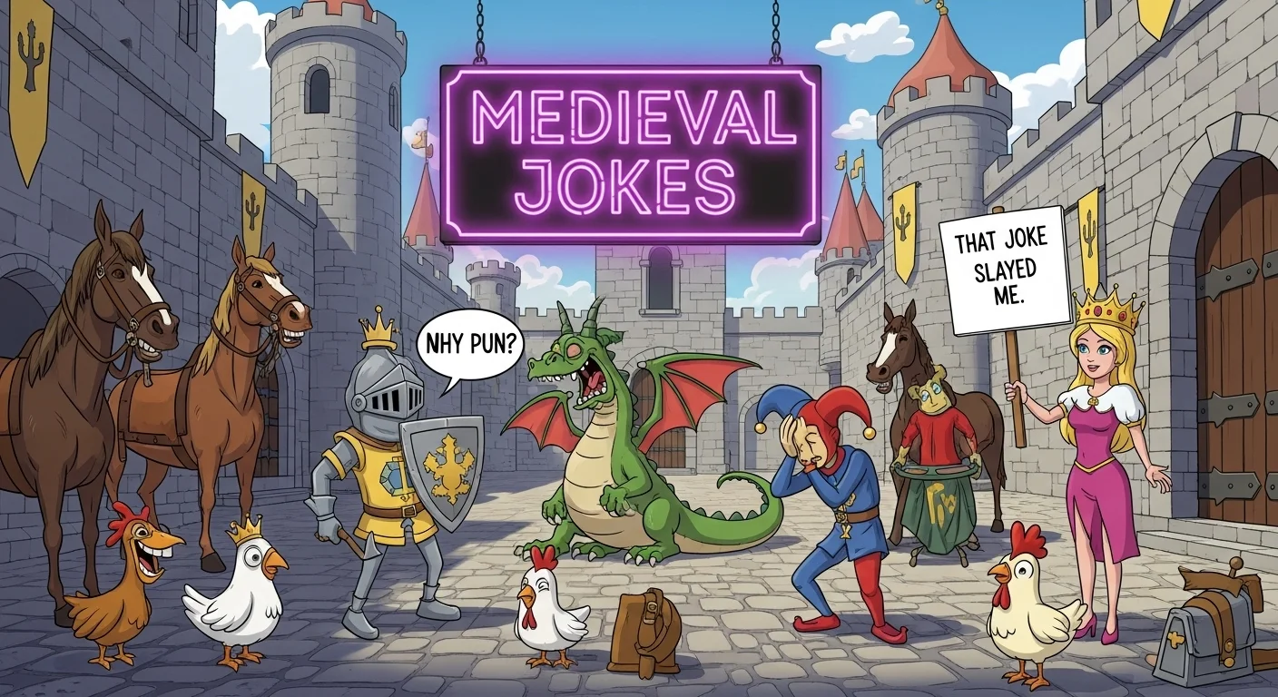 Short Medieval Jokes for Kids