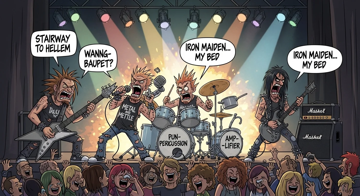 metallica puns Sad But Punny