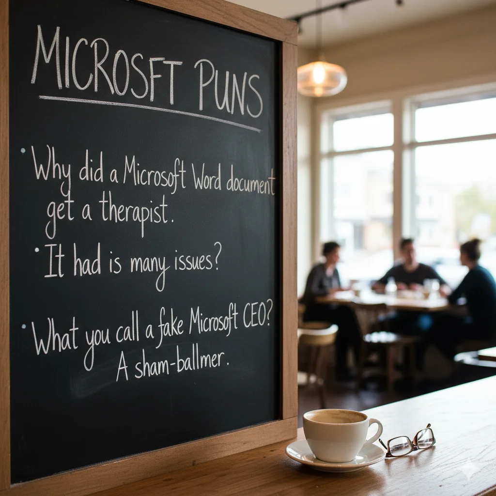 microsoft puns one liners