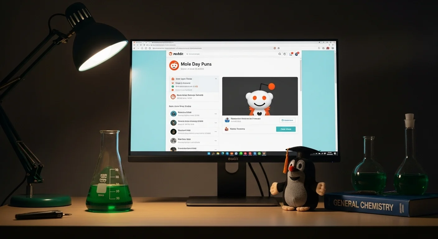 mole day puns reddit