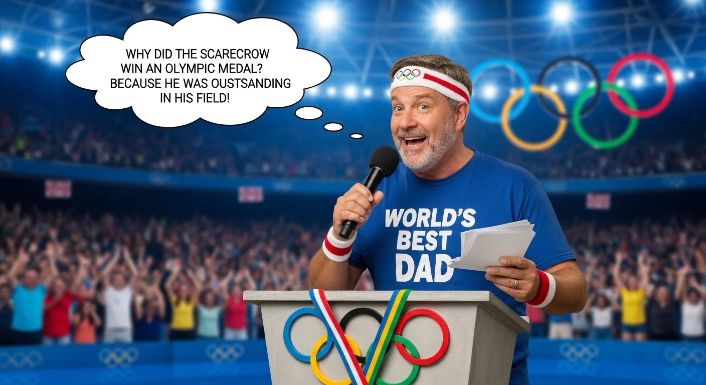 olympic dad jokes one liners