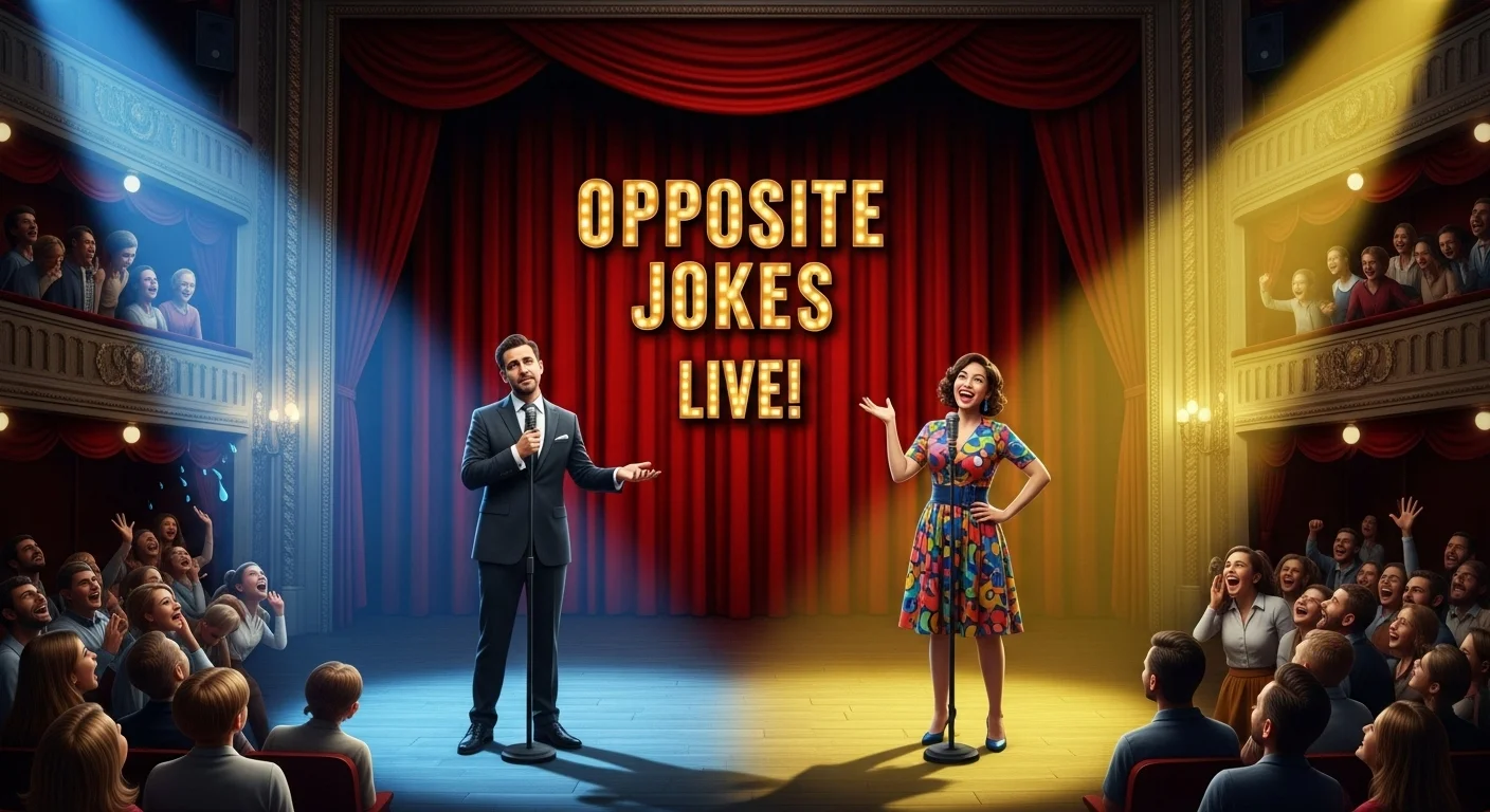 opposite jokes one liners