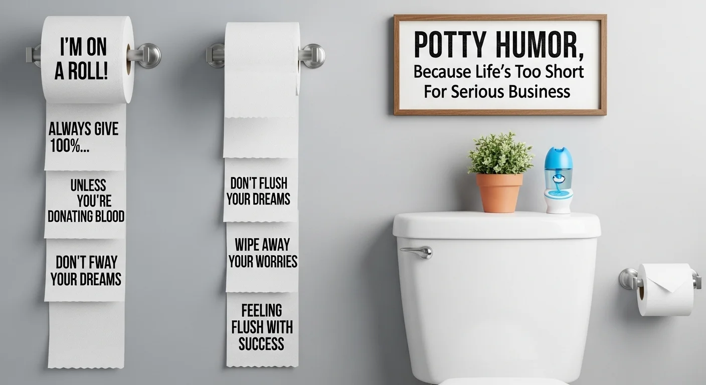 potty puns one liners