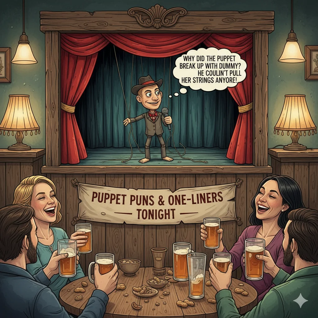 puppet puns one liners