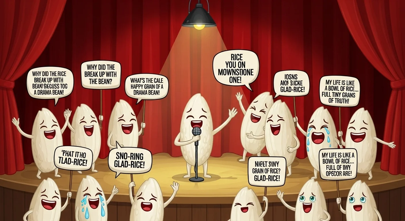 rice jokes one liners