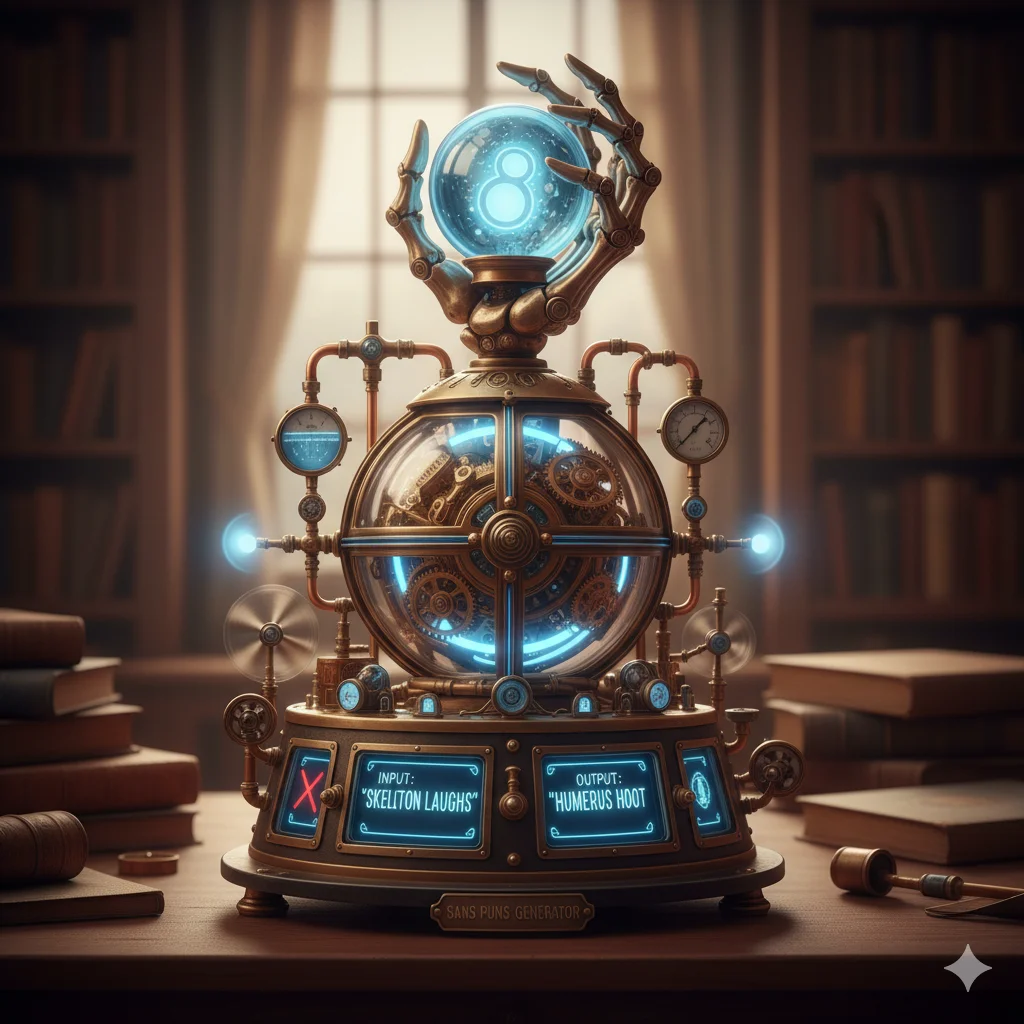 sans puns generator