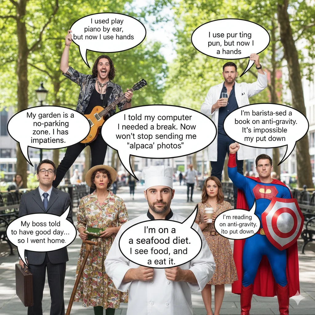 seven puns one liners