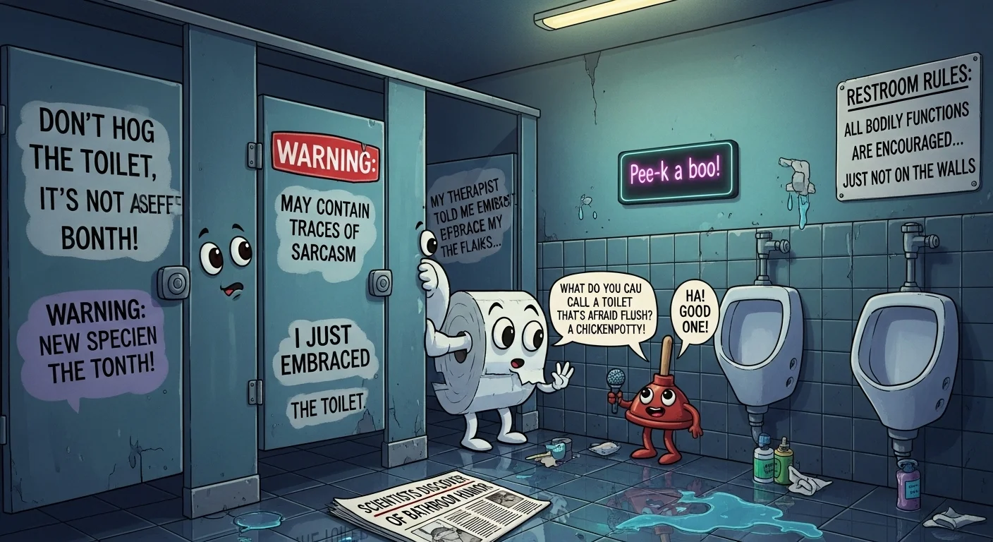 short bathroom jokes for adults
