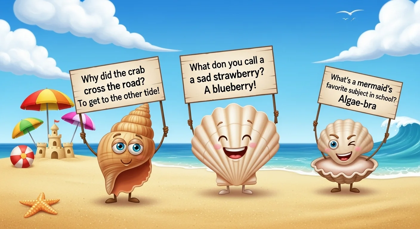 short beach jokes for kids