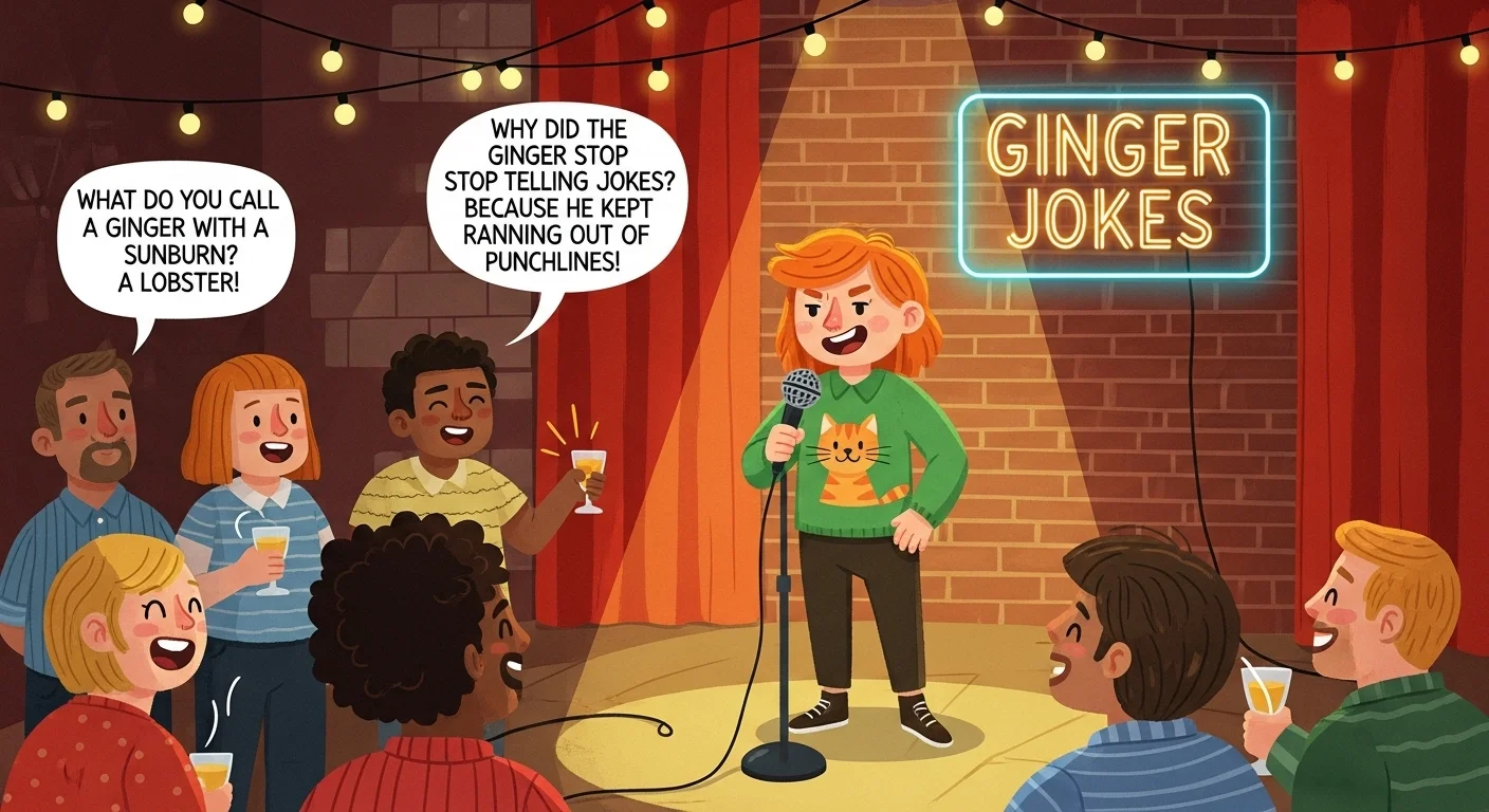 short ginger jokes