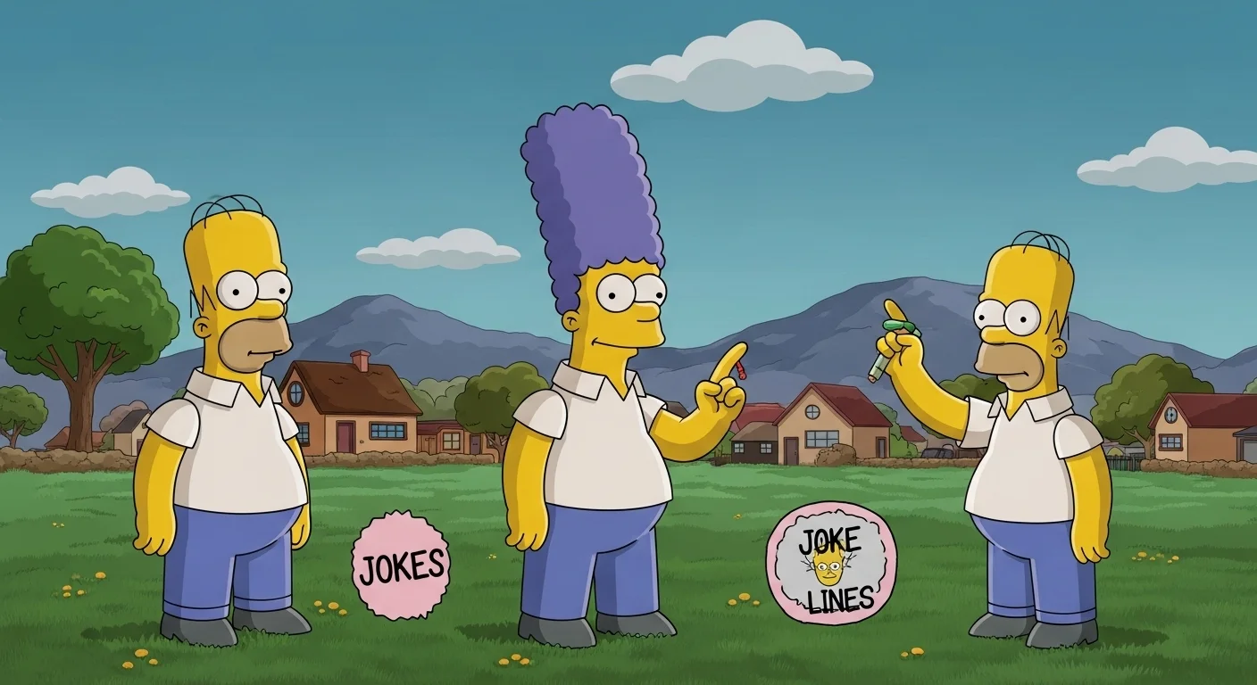 simpsons jokes one-liners
