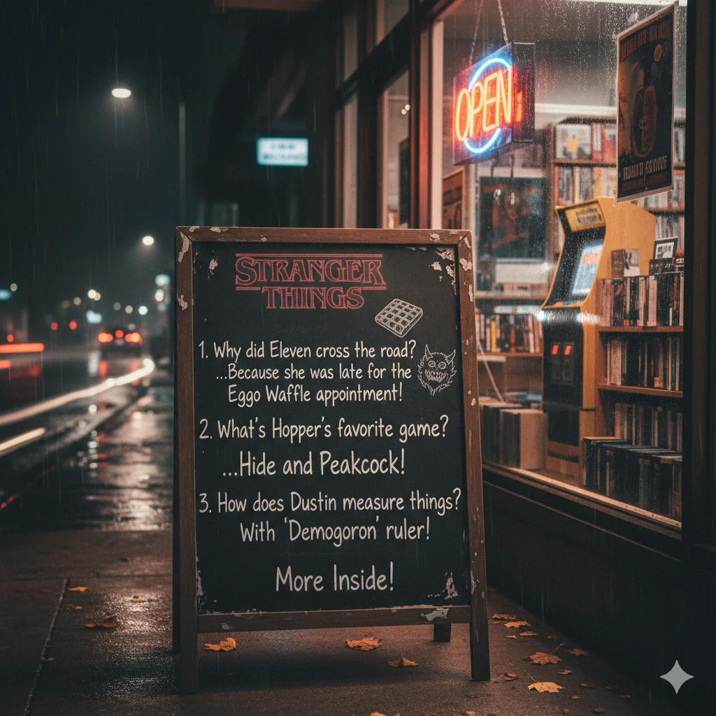 stranger things jokes one liners