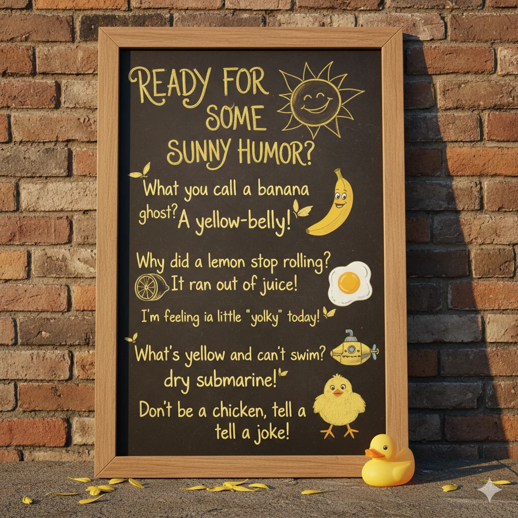 yellow puns one liners