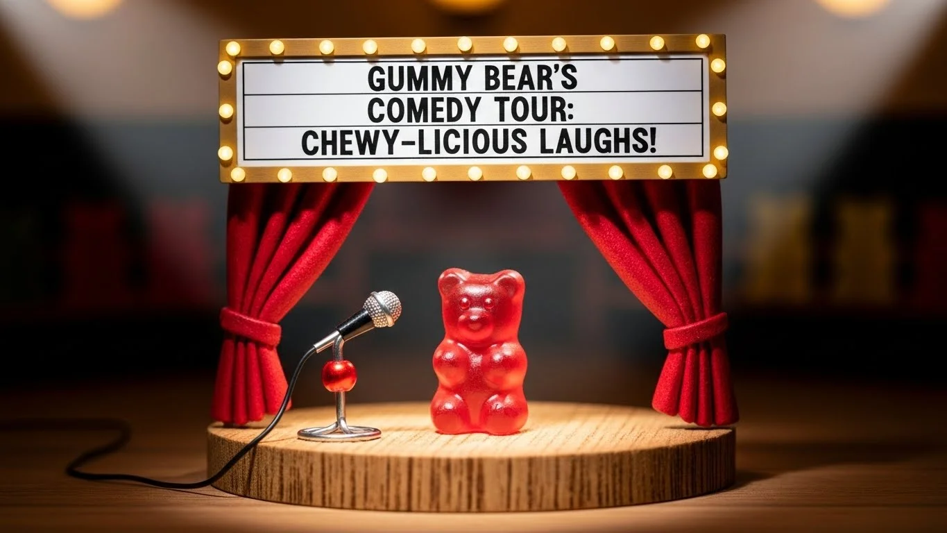 Cute Gummy Bear Puns