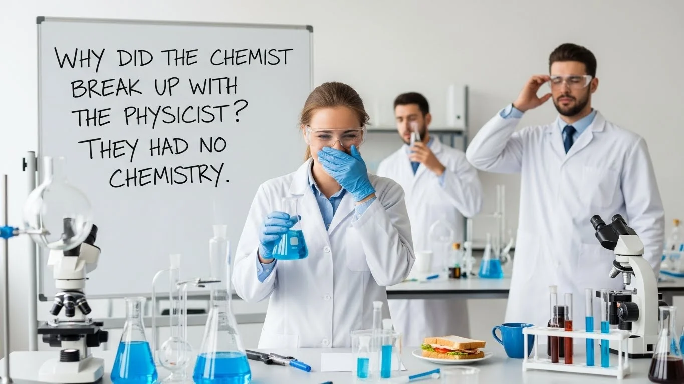 Short Funny Laboratory Jokes