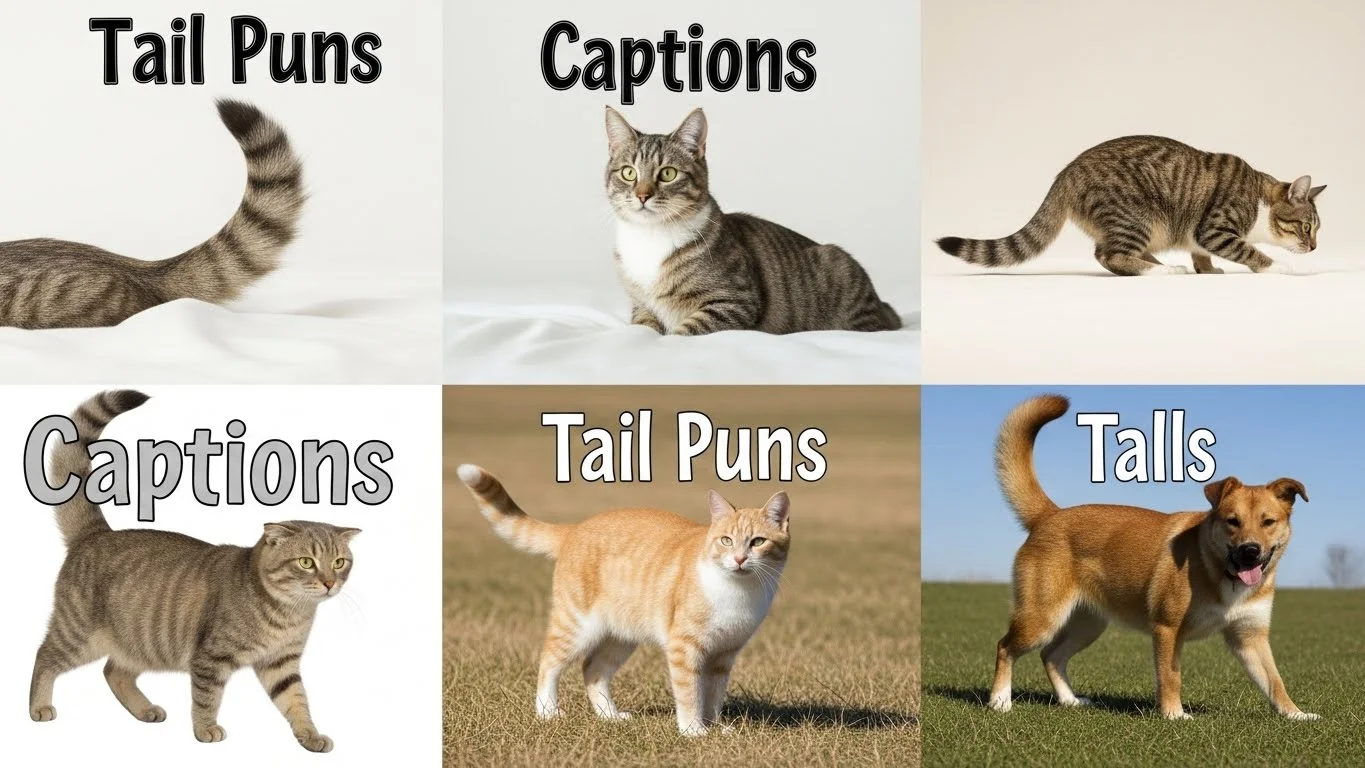 Tail Puns Captions