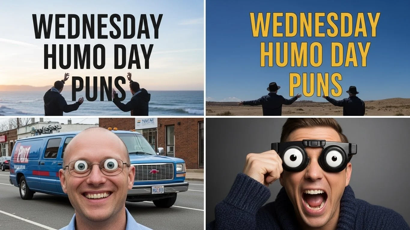 Wednesday Hump Day Puns