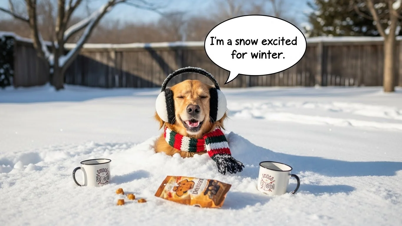 Winter Dog Puns Funny