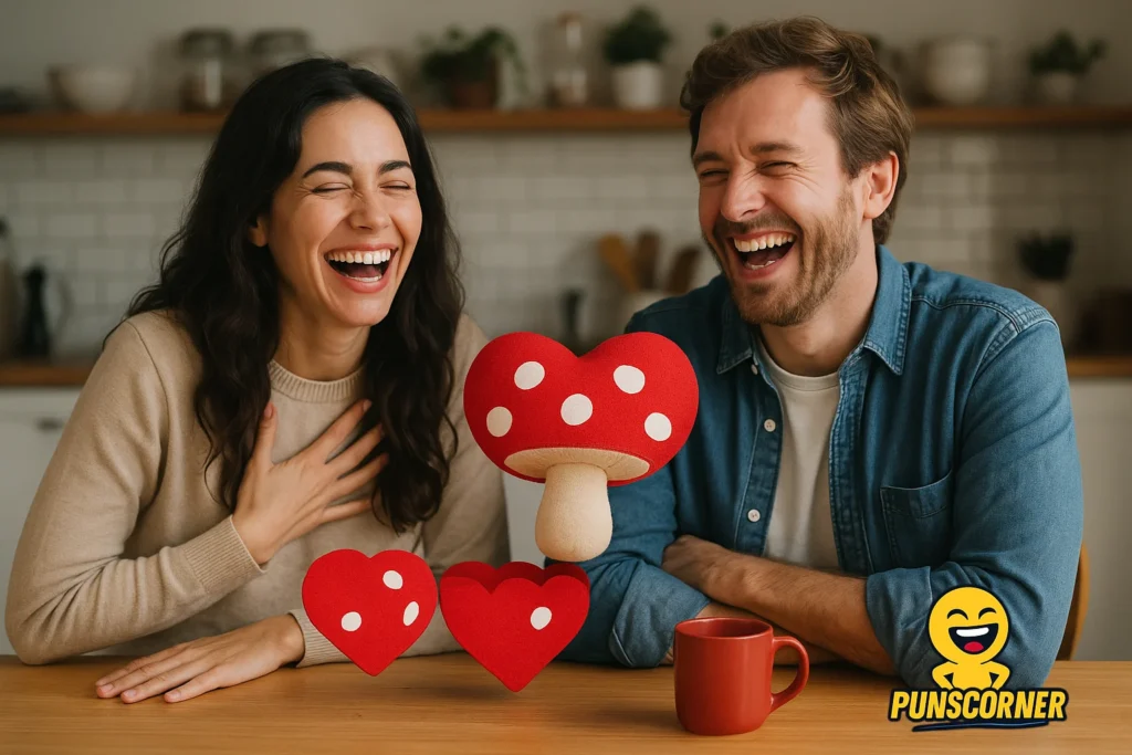 mushroom love puns