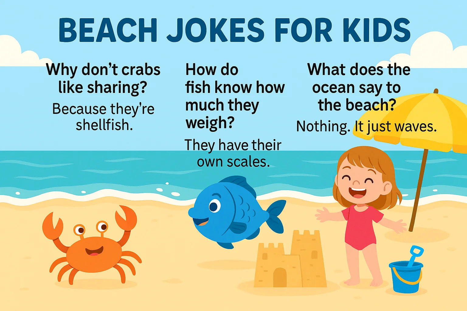 beach jokes for kids