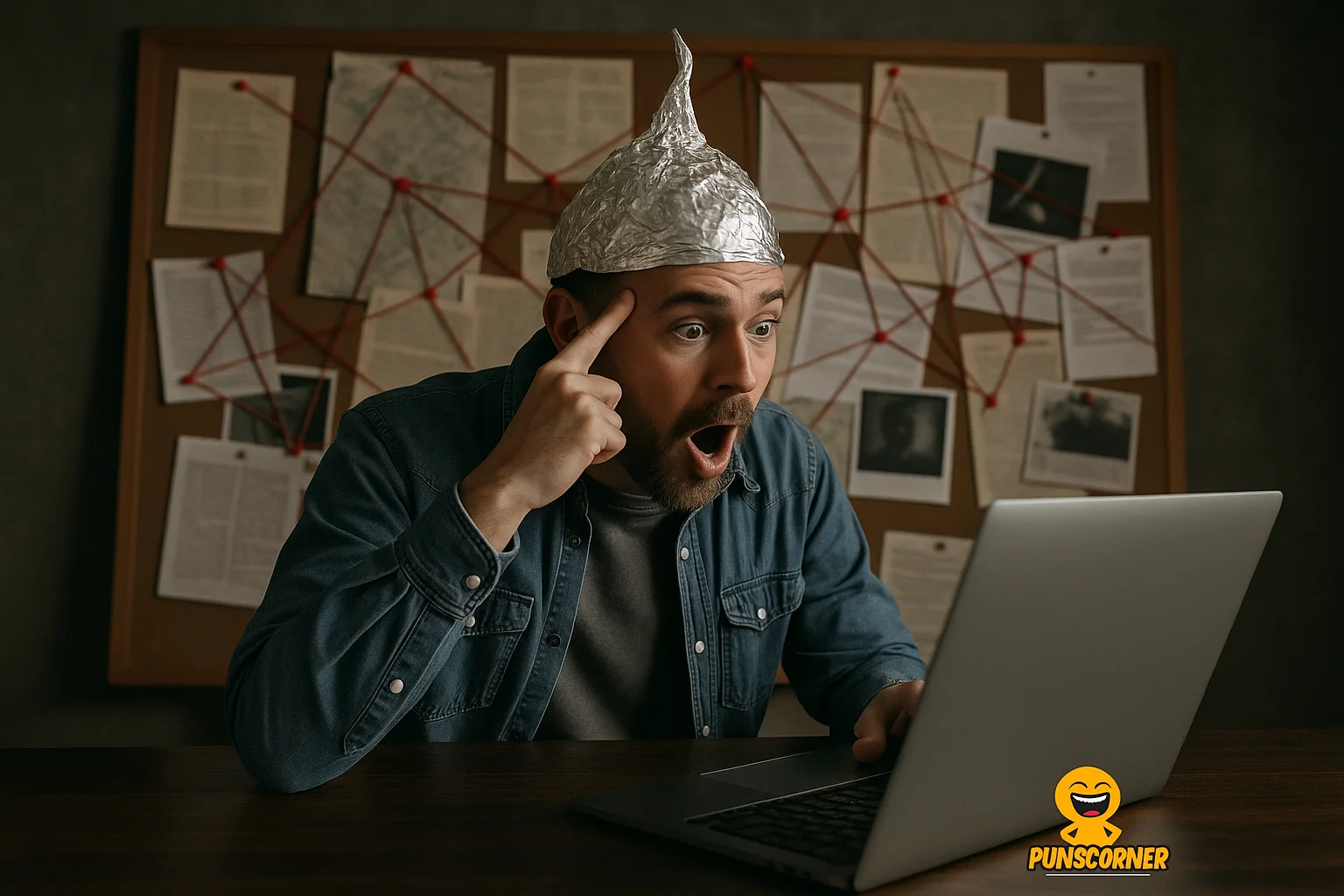 conspiracy theory puns