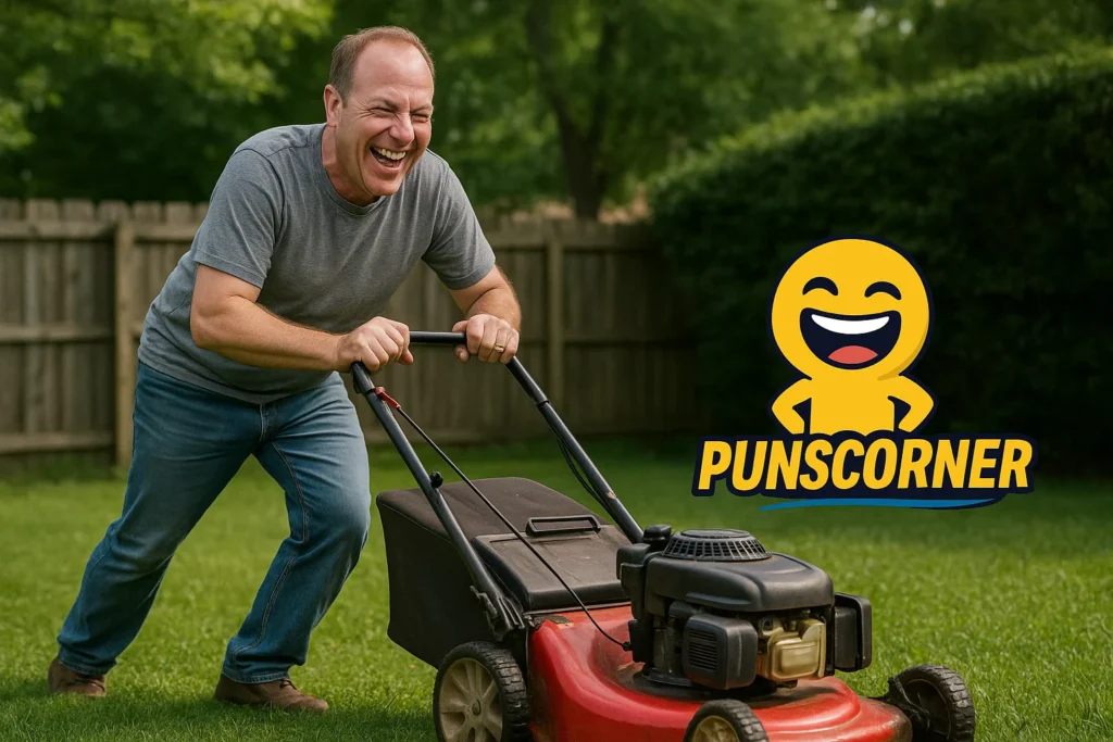 mower puns