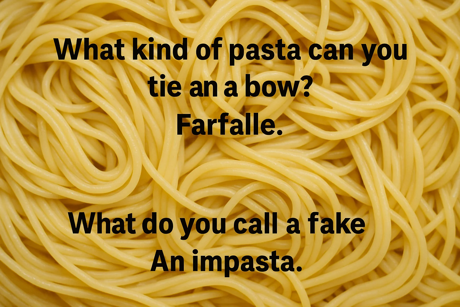 noodle jokes