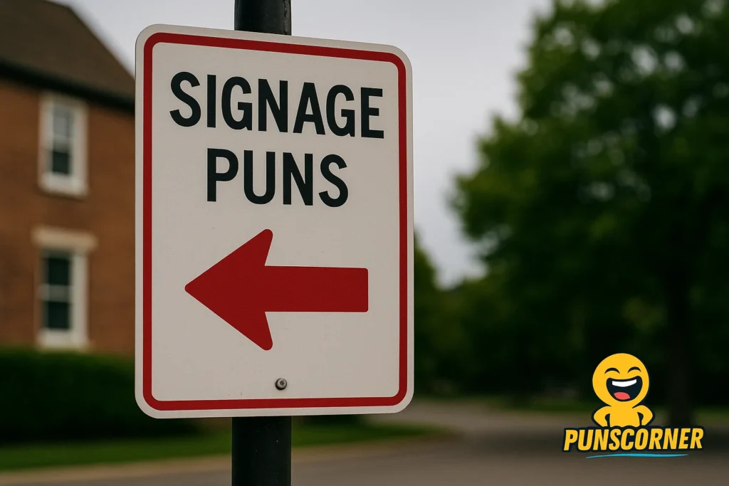 signage puns