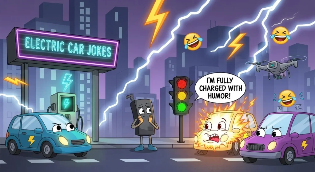 electric car jokes